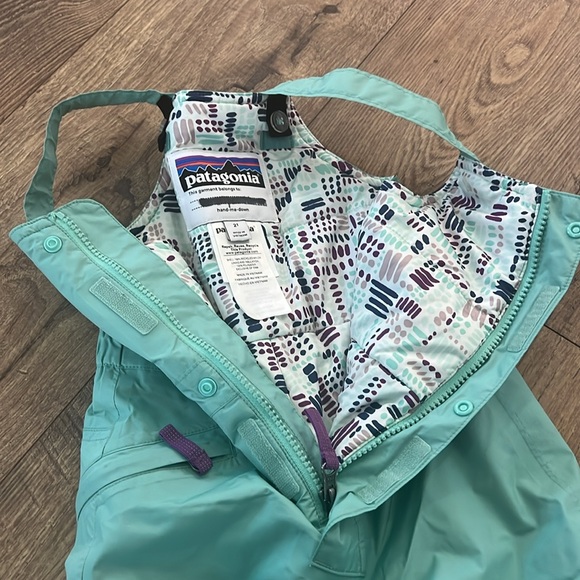 Patagonia toddler snow bib- 2T 
Has a few small stains- see photos for details - Picture 7 of 7